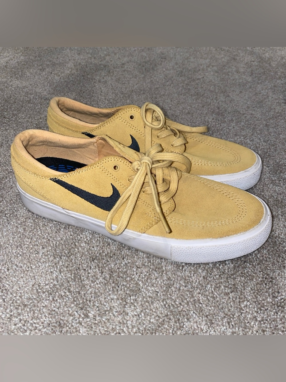 Nike Zoom Stefan Janoski RM SB Celestial Gold Sneakers Size 6.5